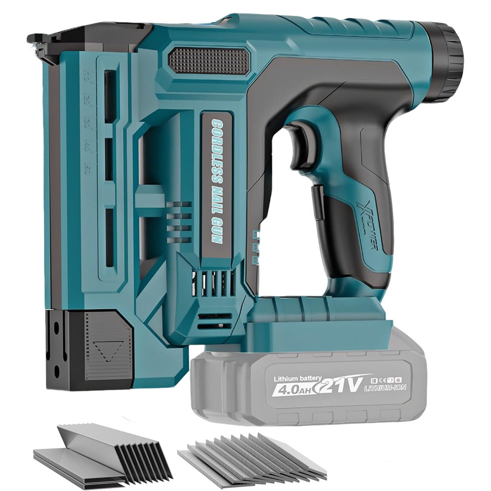 Staple Gun Electric - ปืนยิงตะปูลมไร้สาย 2 in 1 ปรับความลึกได้ รุ่น