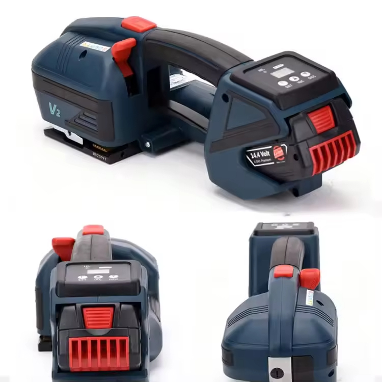 Power Tools Battery - เครื่องรัดสายพลาสติกแบบใช้แบตเตอรี่ สำหรับสายรัด PET/PP จากโรงงาน