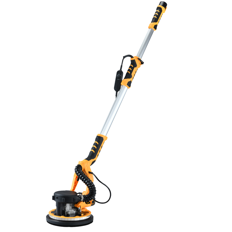 Belt Sander Portable - เครื่องขัดผนังแบบพกพา 220V ไฟฟ้า แบบสองหัวขัด พร้อมสายพาน แบบด้ามยาว