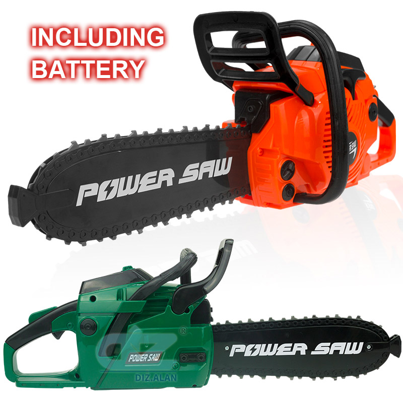 Power Tools Kids - เด็กเครื่องมือ Power Chainsaws ไฟฟ้าซ่อมของเล่นเสียงสมจริงเด็กแกล้งทําเป็นเล่นฮาโลวีนของขวัญวันเกิดคริสต์มาสสําหรับชาย