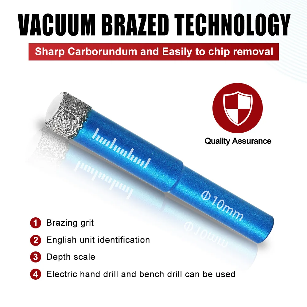 Tile Cutter Electric - เพชร Brazed แห้งเจาะ Bit Porcelain ถ้วยเลื่อยเซรามิคหินอ่อนหินแกรนิตกระเบื้องรูเปิดรูเลื่อยตัด
