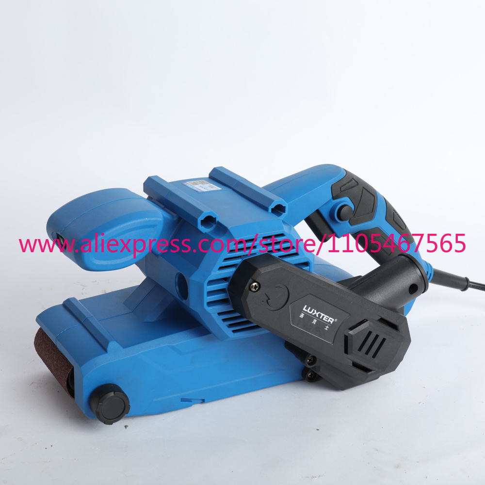 Belt Sander Portable - เครื่องขัดสายพานไฟฟ้าแบบพกพา 3 นิ้ว 900 วัตต์ สำหรับขัดไม้และโลหะ