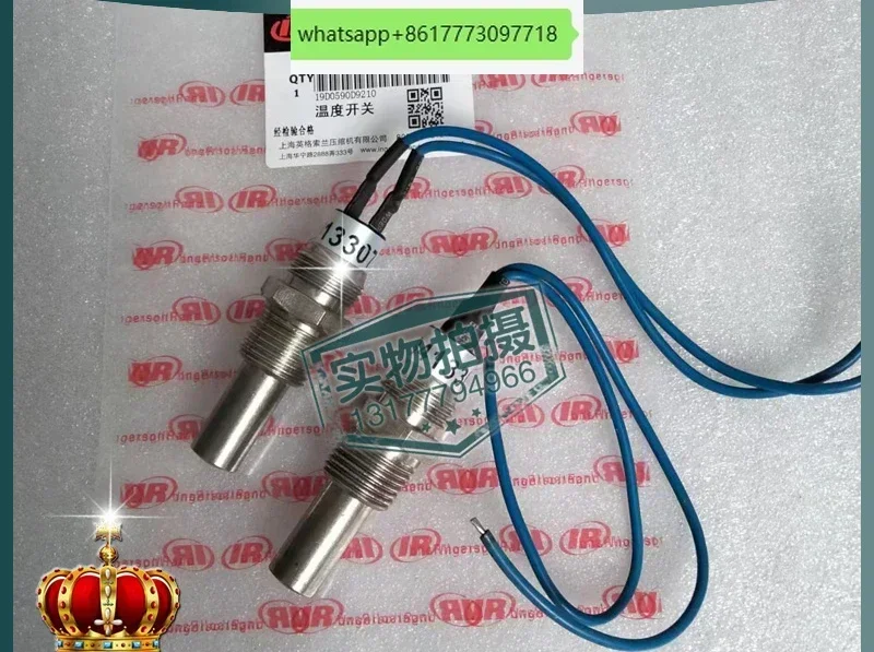 Power Tools Ingersoll Rand - อินเกอร์ซอลล์ แรนด์สวิตช์อุณหภูมิเครื่องอัดอากาศ 39413307 หัววัดเซ็นเซอร์ อุปกรณ์ซ่อมและบำรุงรักษา