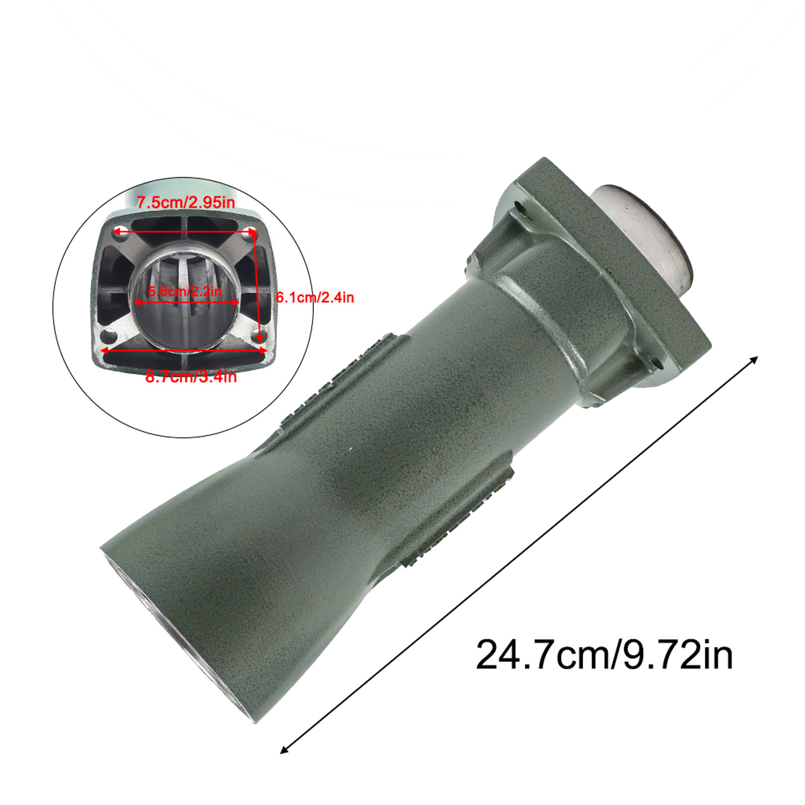 Power Tools Green Brand - เครื่องมือไฟฟ้า อะไหล่เปลี่ยนตัวเรือนกระบอกสูบ 1 ชิ้น สีเขียว โลหะ