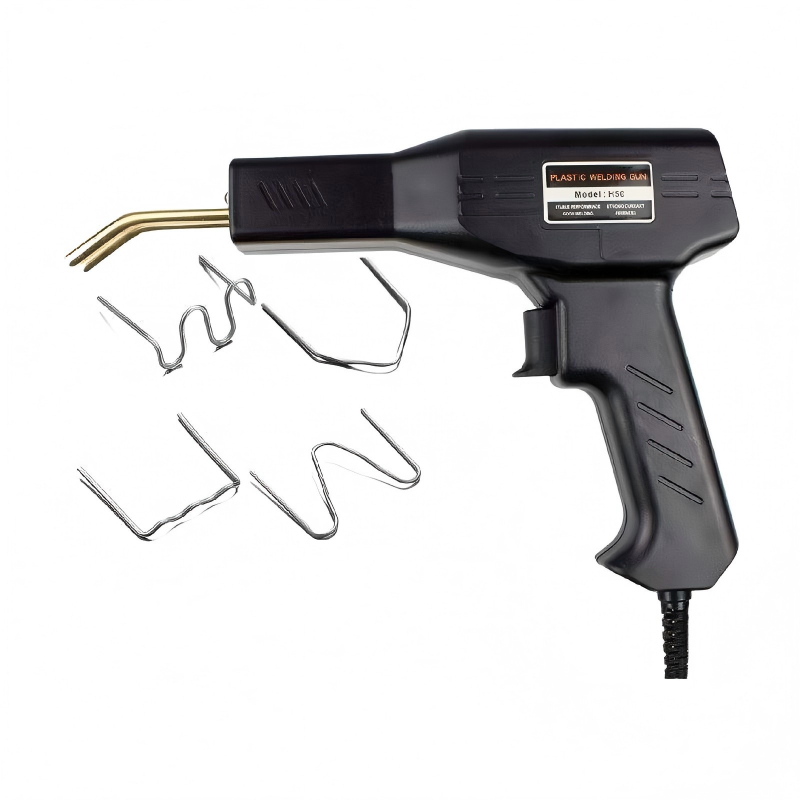 Staple Gun Electric - ปืนเชื่อมพลาสติกอุตสาหกรรมแบบไร้แปรงถ่าน 50W 220V พร้อมชุดซ่อมแบบพกพา 200 ชิ้น