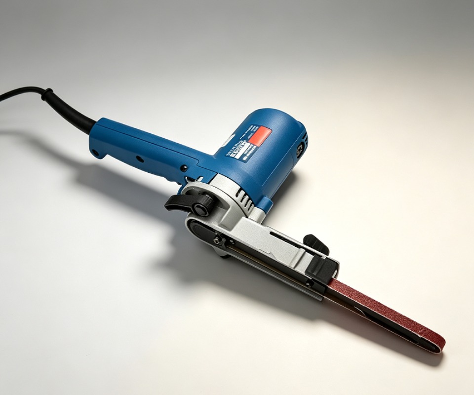 Belt Sander Portable - เครื่องขัดสายพานขนาดเล็ก 9x533 มม. สำหรับงาน DIY, เครื่องขัดแบบพกพา
