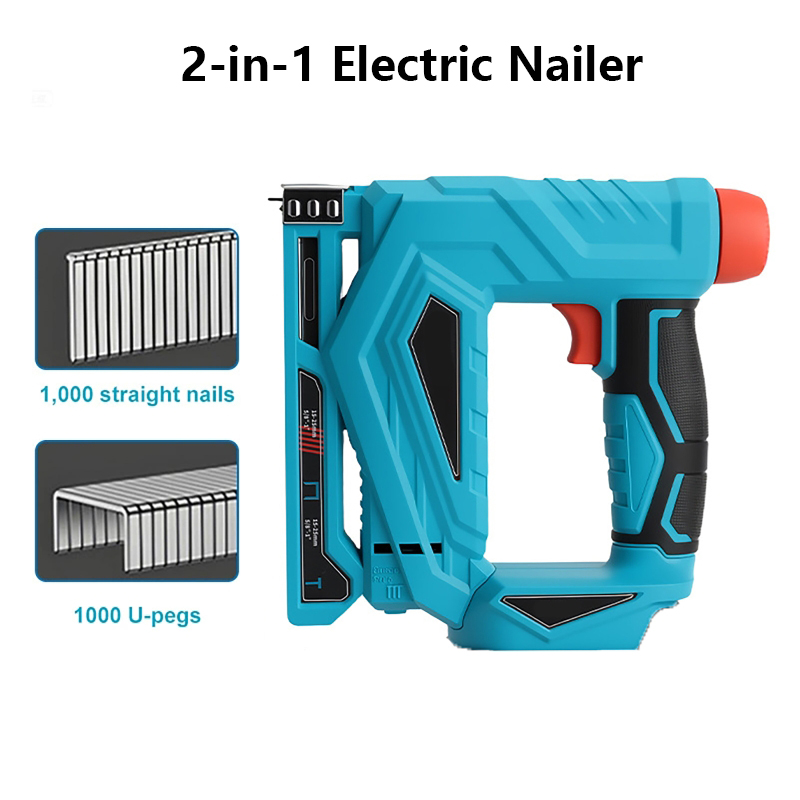 Staple Gun Electric - เครื่องยิงตะปูไฟฟ้า 2 in 1 พร้อมลวดเย็บ 2000