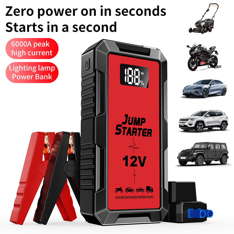 เครื่องจั๊มพ์สตาร์ทรถยนต์แบบพก - Power Tools Display บทวิจารณ์และราคา