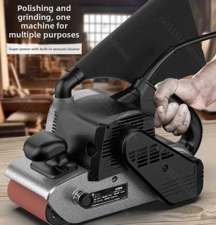 เครื่องขัดสายพานแบบพกพา กำลังส - Belt Sander Portable บทวิจารณ์และราคา