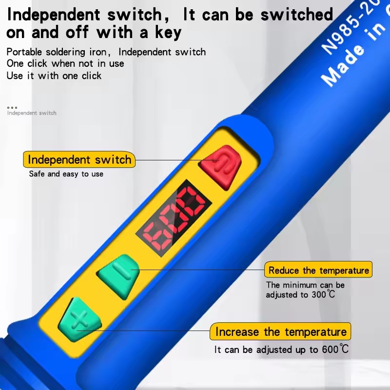 หัวแร้งบัดกรีกำลังสูง 100-200W - Power Tools Used In Welding บทวิจารณ์และราคา