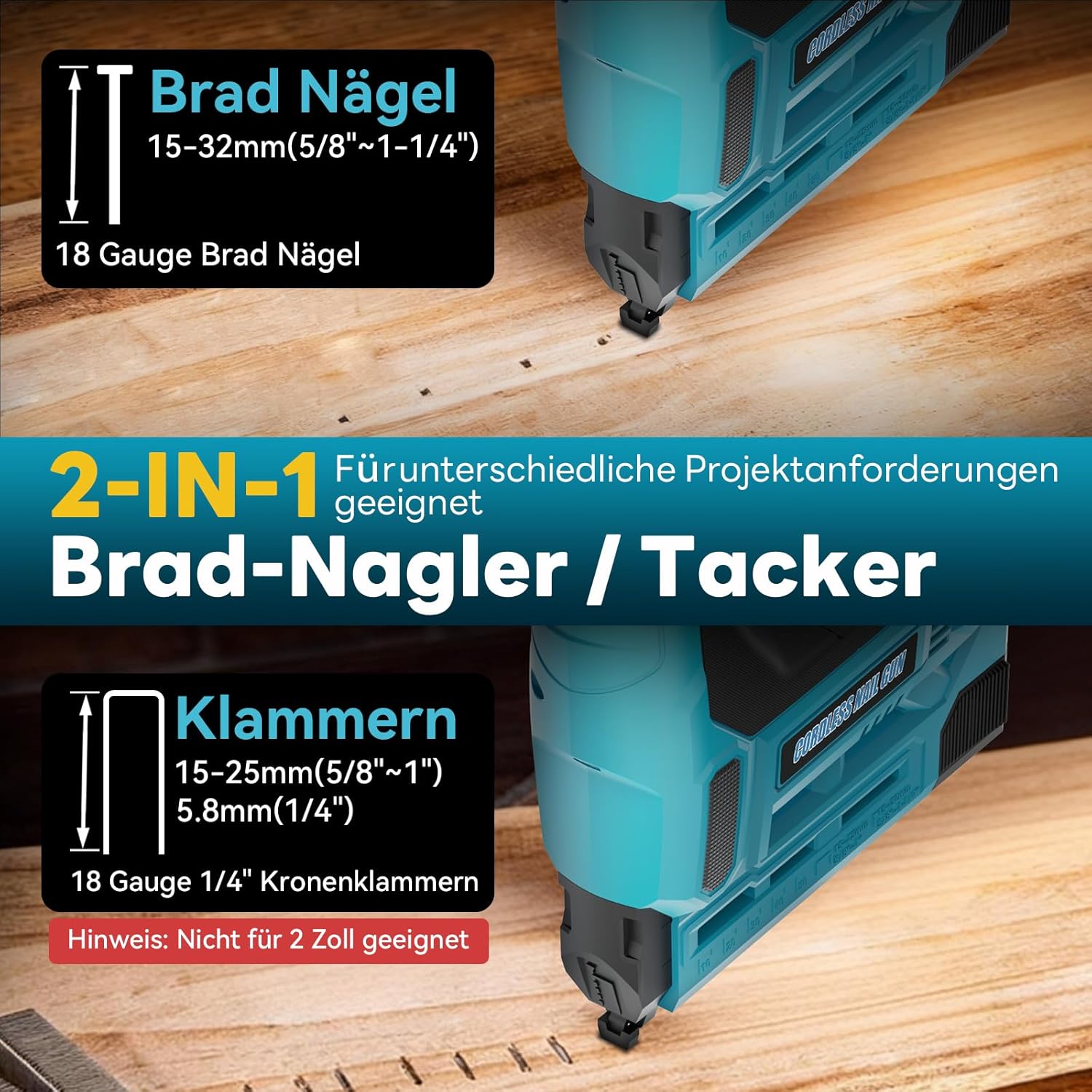 ปืนยิงตะปูลมไร้สาย 2 in 1 ปรับ - Staple Gun Electric บทวิจารณ์และราคา