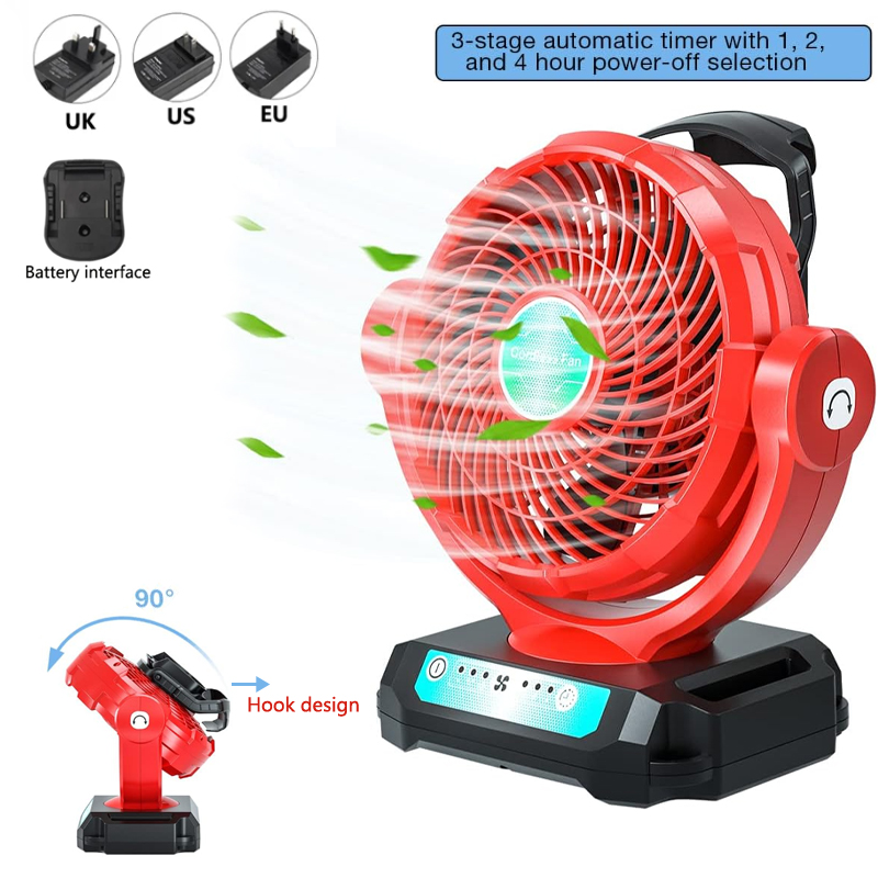 พัดลมไร้สายสําหรับ Milwaukee 1 - Power Tools In Construction บทวิจารณ์และราคา
