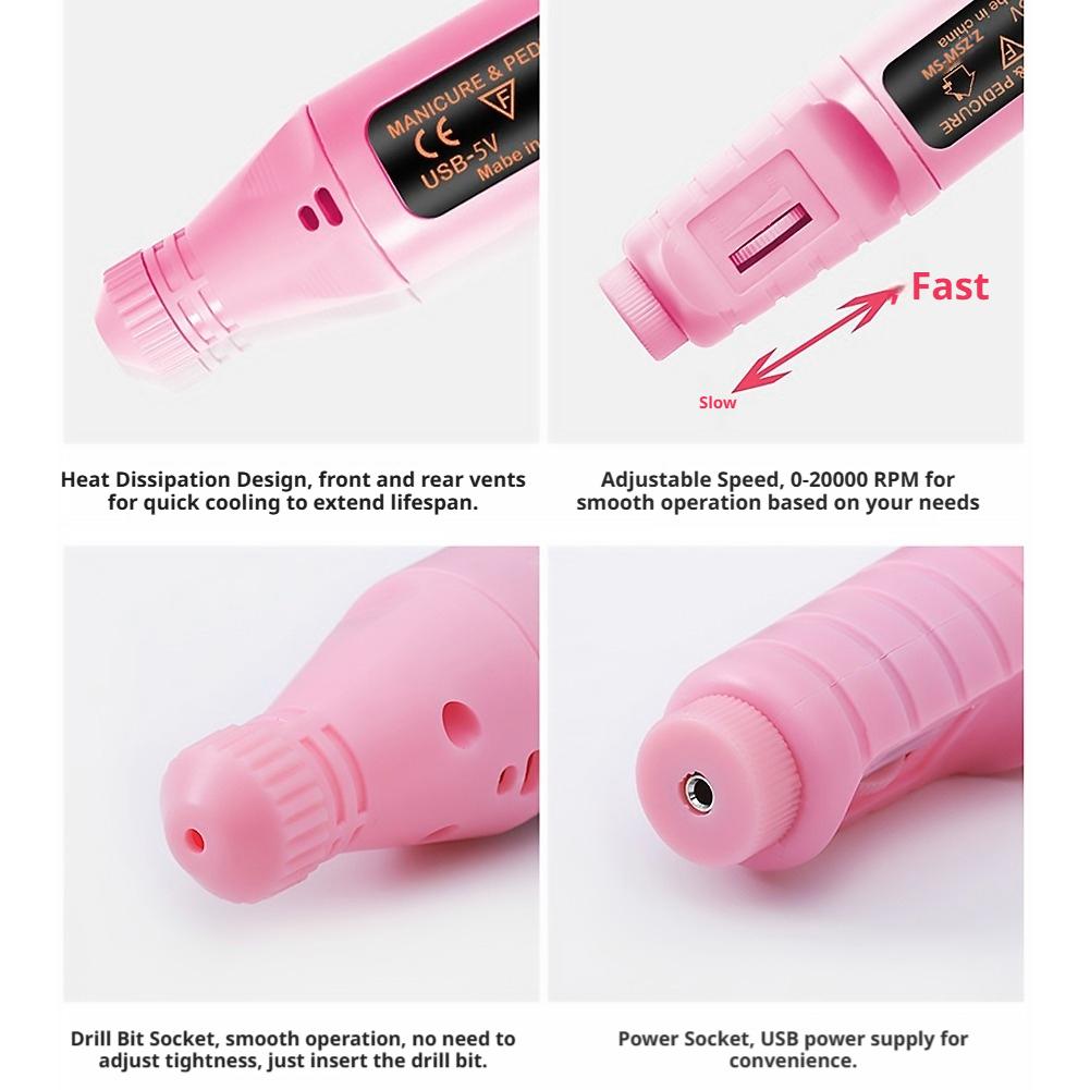 เครื่องเจียรเล็บไฟฟ้าแบบพกพา U - Power Tools Sander บทวิจารณ์และราคา