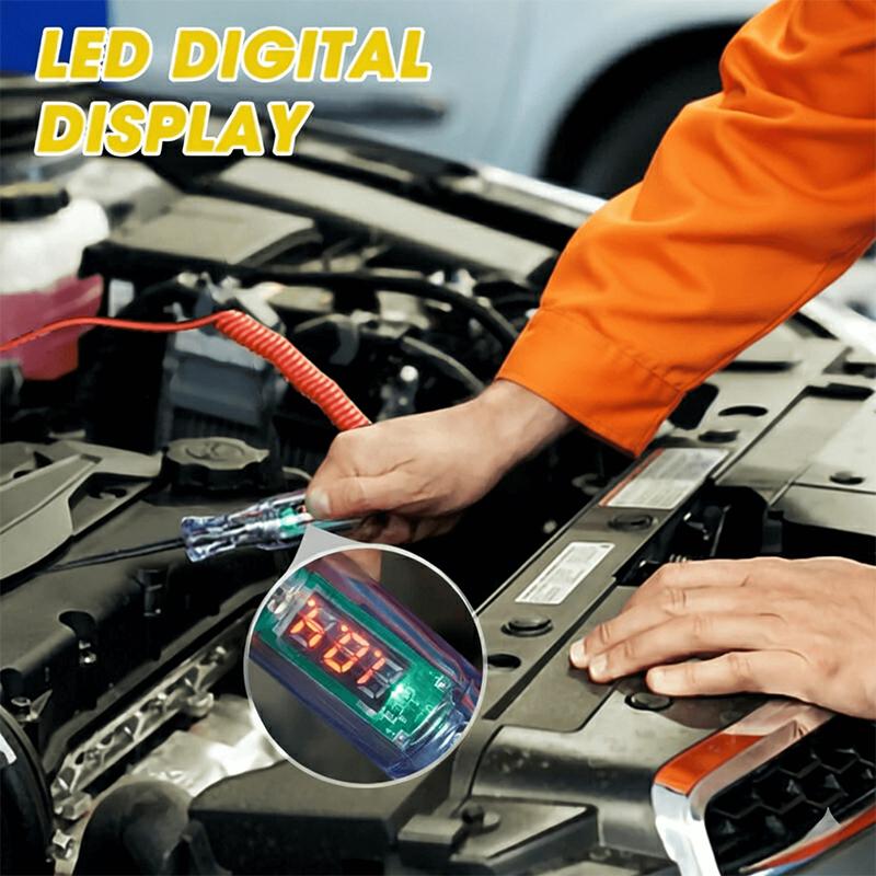 ปากกาทดสอบแรงดันไฟฟ้า 3V 120V  - Power Tools Display บทวิจารณ์และราคา