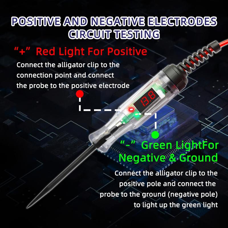 ปากกาทดสอบแรงดันไฟฟ้า 3V 120V  - Power Tools Display บทวิจารณ์และราคา