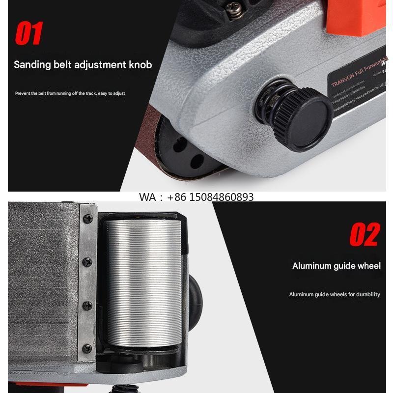 เครื่องขัดสายพานขนาดเล็กแบบมีส - Belt Sander Portable บทวิจารณ์และราคา