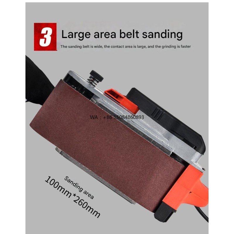 เครื่องขัดสายพานขนาดเล็กแบบมีส - Belt Sander Portable บทวิจารณ์และราคา