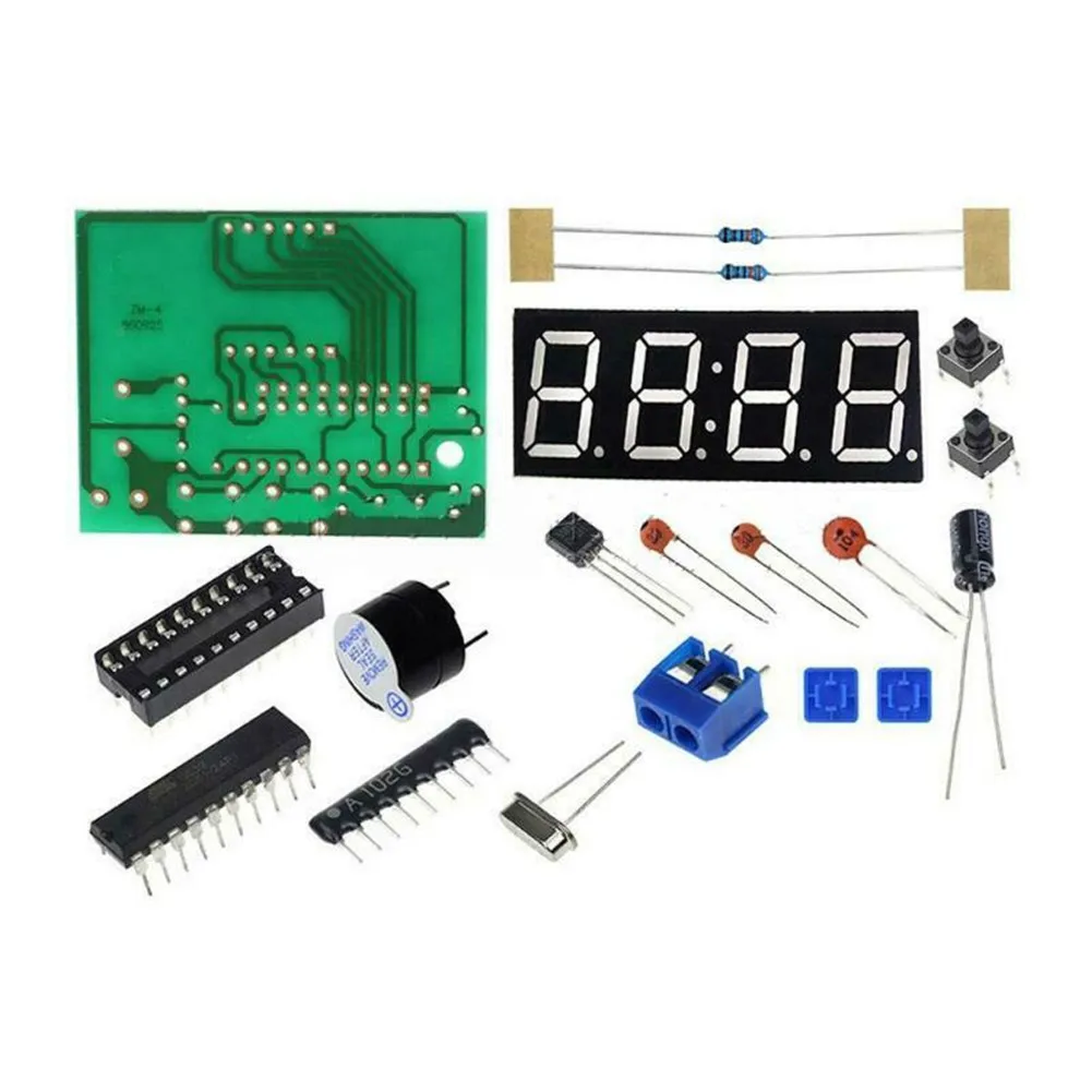 นาฬิกาดิจิตอล 4 บิต DIY ชุดฝึก - Power Tools Skills บทวิจารณ์และราคา