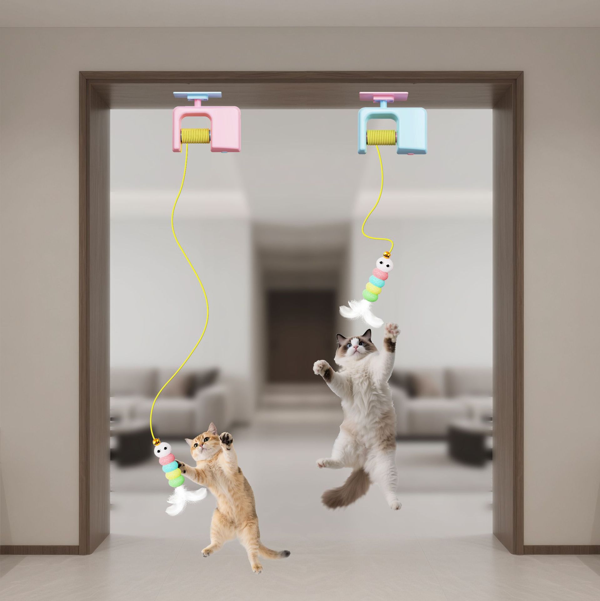 ของเล่นแมวไฟฟ้าแบบใหม่ 2 เชือก - Power Tools Cat บทวิจารณ์และราคา