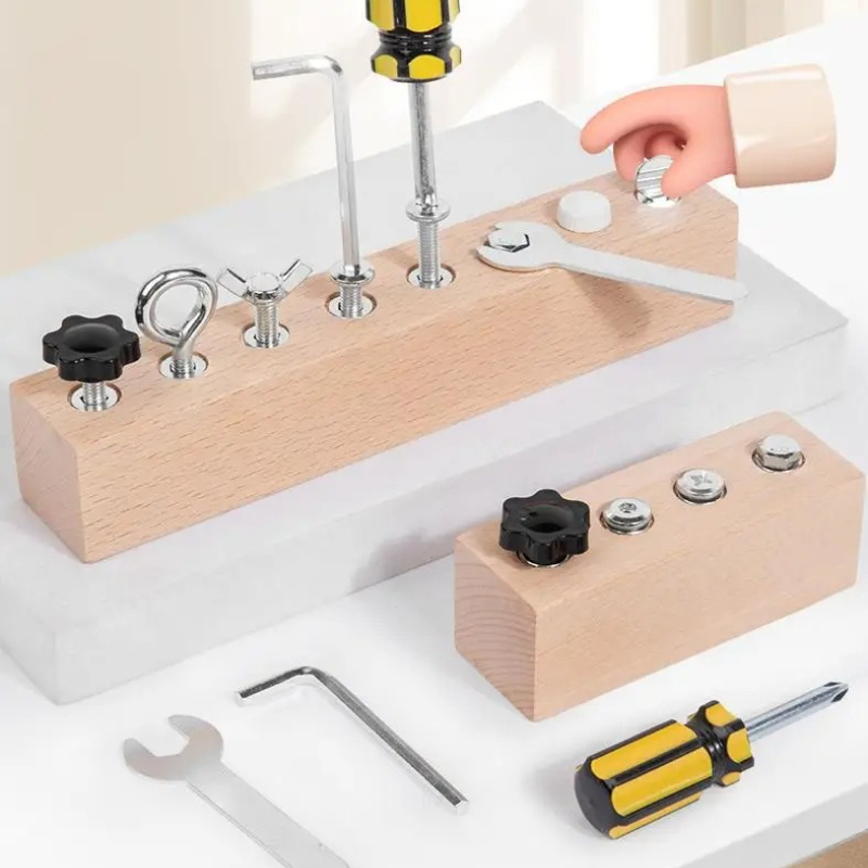 ของเล่นถอดประกอบน็อตไม้สำหรับเ - Power Tools Skills บทวิจารณ์และราคา