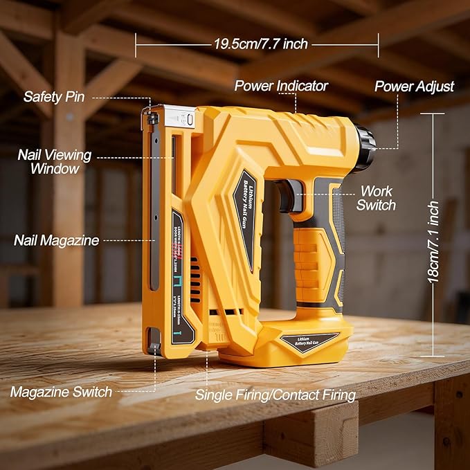 YEARTOP ปืนยิงตะปูไฟฟ้า 2 โหมด - Staple Gun Electric บทวิจารณ์และราคา