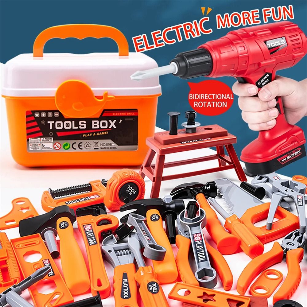 ชุดเครื่องมือซ่อมของเล่นไฟฟ้า  - Power Tools In Construction บทวิจารณ์และราคา