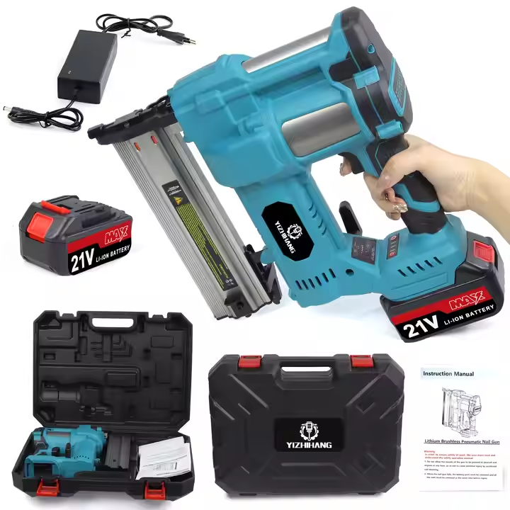 ปืนยิงตะปูไฟฟ้าลิเธียมแบบชาร์จ - Staple Gun Electric บทวิจารณ์และราคา