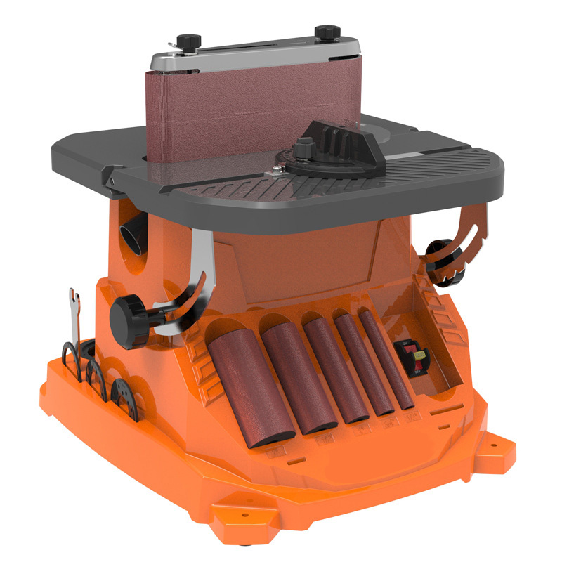 เครื่องขัดกระดาษทรายแบบแกนหมุน - Belt Sander Portable บทวิจารณ์และราคา