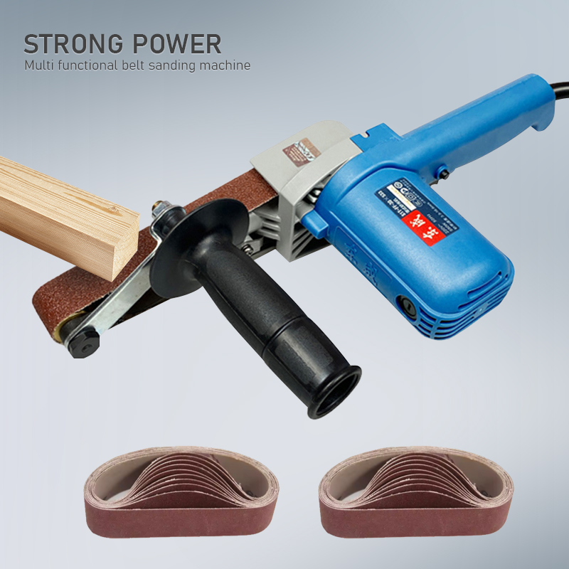 เครื่องขัดกระดาษทรายแบบสายพานไ - Belt Sander Portable บทวิจารณ์และราคา