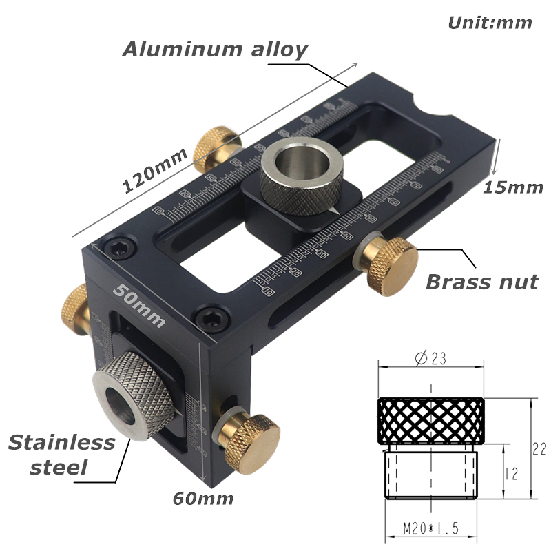 2 in 1 Doweling Jig Kit เจาะท่ - Power Tools Kids บทวิจารณ์และราคา