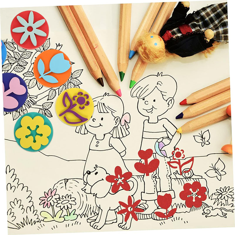 แสตมป์โฟม6ชิ้น/ถุงสำหรับภาพวาด - Power Tools Kids บทวิจารณ์และราคา