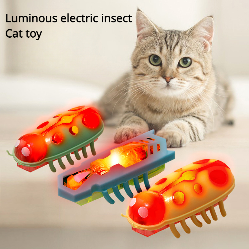 ของเล่นแมวเรืองแสงหนอนไฟฟ้าสัต - Power Tools Cat บทวิจารณ์และราคา