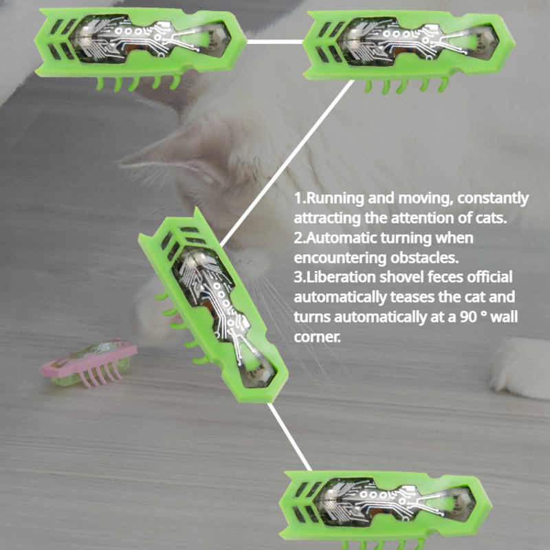 ของเล่นแมวเรืองแสงหนอนไฟฟ้าสัต - Power Tools Cat บทวิจารณ์และราคา
