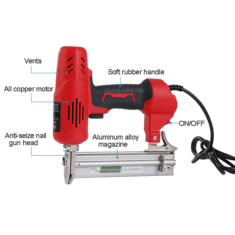 คุณภาพสูงปืนเล็บไฟฟ้า 2600W DI - Staple Gun Electric บทวิจารณ์และราคา