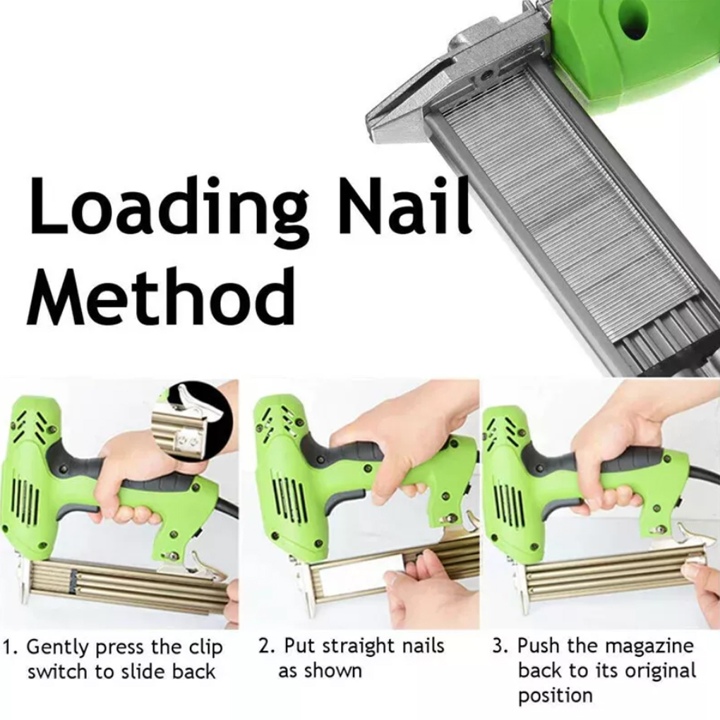 F30 ปืนเล็บไฟฟ้า Stapler Gun 1 - Staple Gun Electric บทวิจารณ์และราคา