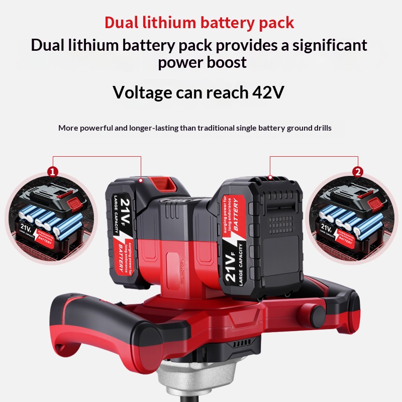 สว่านไฟฟ้าแบตเตอรี่ลิเธียม 21  - Power Tools In Construction บทวิจารณ์และราคา