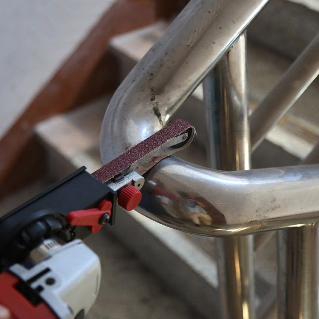 หัวอะแดปเตอร์เครื่องขัดกระดาษท - Belt Sander Portable บทวิจารณ์และราคา